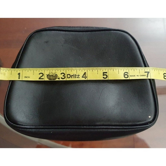 Salvatore Ferragamo Cosmetic Bag 22 6013 leather Black Women - Picture 9 of 10